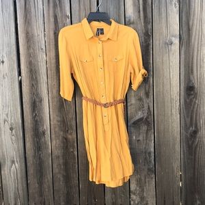 Button down dress